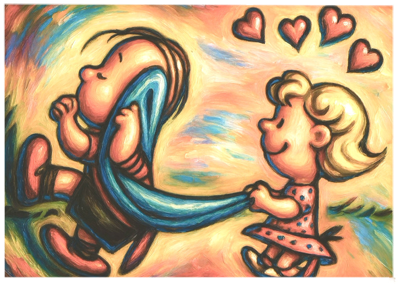 PEANUTS – Sally & Linus * Fun Novelty * CARTOON SERIES * Art Card * ATC ACEO