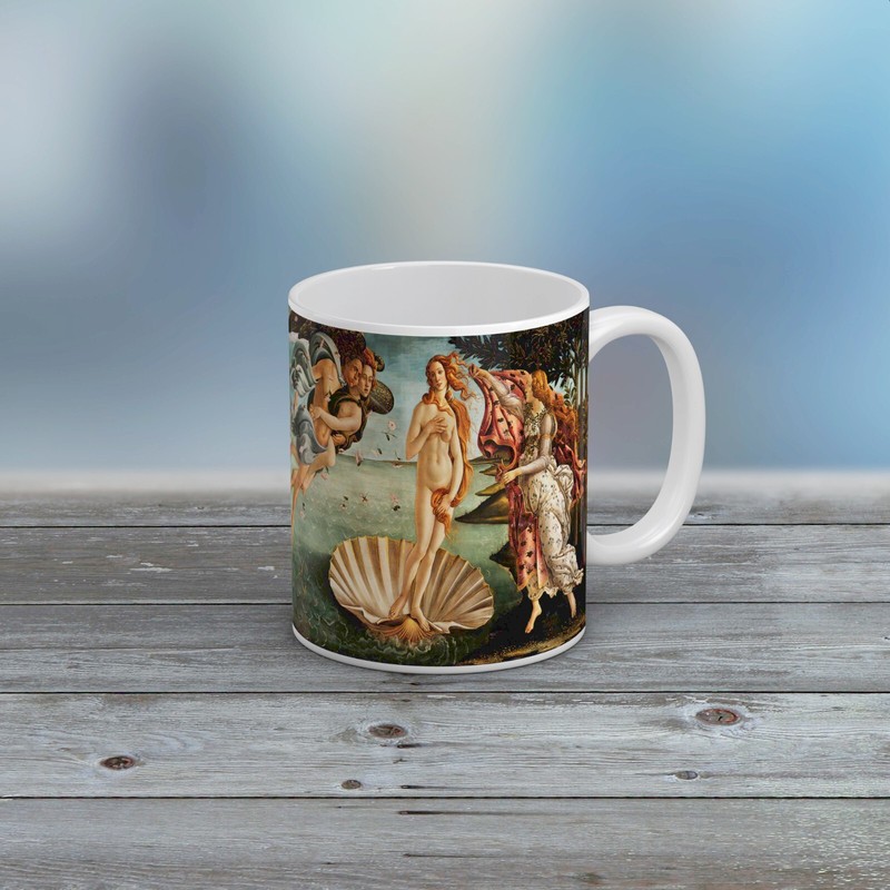 Sandro Botticelli: The Birth of Venus. Vintage Art Fine Art Mug Ideal Gift