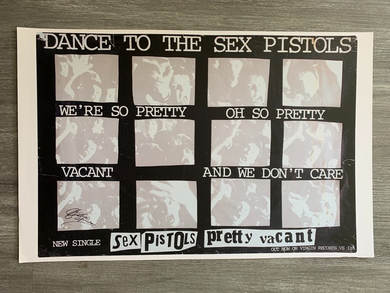 DANCE TO THE SEX PISTOLS 11×17″ Music Poster/Print FVF 7.0 Pretty Vacant