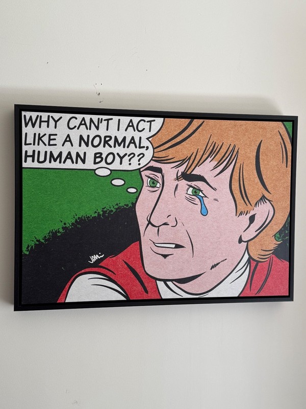 Martin Short Clifford framed canvas print