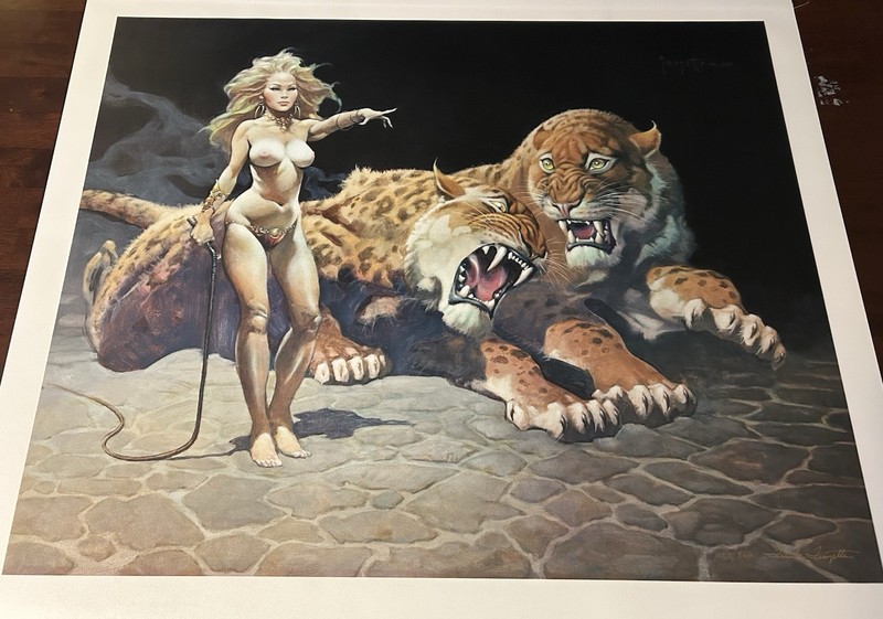 Frank Frazetta «The Countess» #427/500 ~ Signed