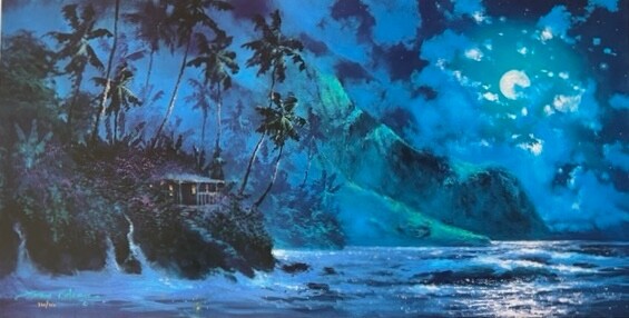 James Coleman PRINTER'S PROOF ~  Number 42/75 Limited Edition~ Ocean Paradise