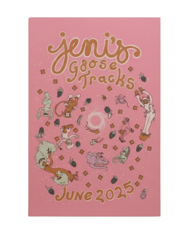 Official Poster GOOSE The Band X Jeni’s Ice Cream Collab GOOSE TRACKS June 2025
