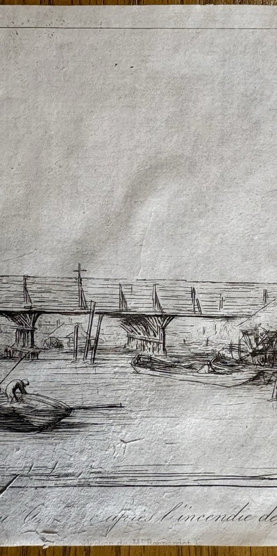 Original Etching Signed In Plate CM (Charles Meryon) gallery