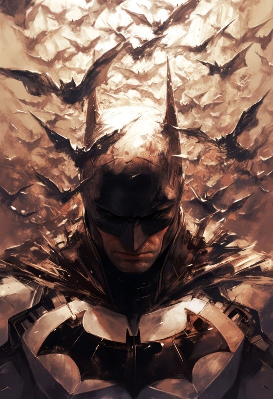 «Batman 43» 13×19 Fine Art Print Limited to Only 20 Hand-Numbered Copies