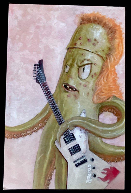 SQUIDBILLIES Art Prints Adult Swim Cartoon Network Early Rusty Lil Granny x/150 gallery