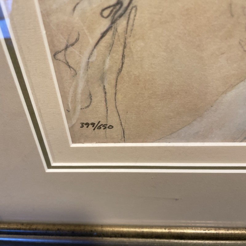 Gary Benfield Signed Serigraph Titled “Capriccio I” Certificate Of Authenticity gallery