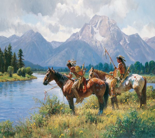 Martin Grelle Signs Along the Snake Open Edition Canvas Giclee