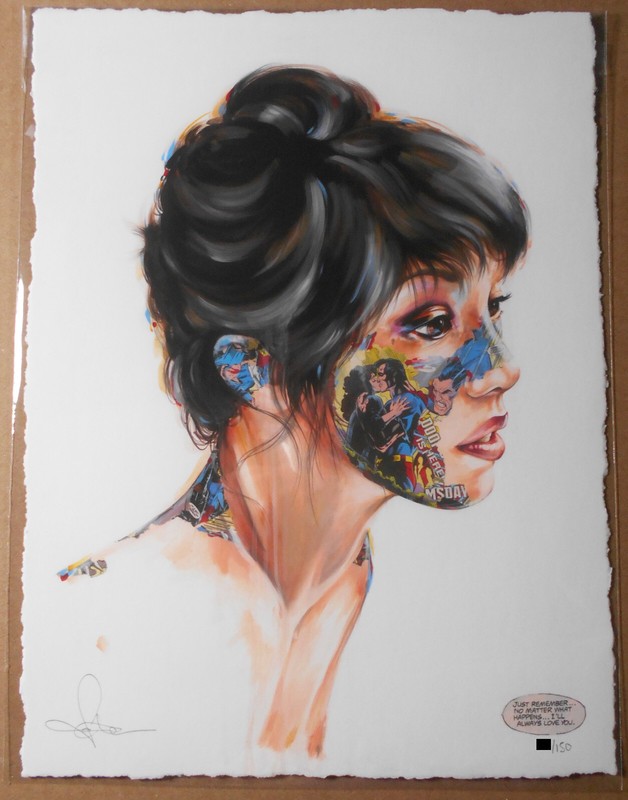 Sandra Chevrier La Cage et L’amour Eternel Eternal Love Giclee Print Signed /150
