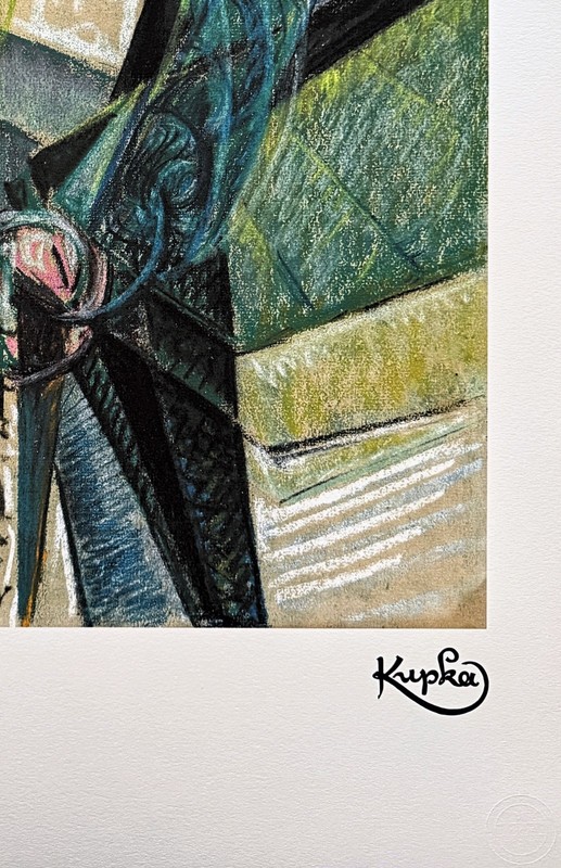 FRANTIŠEK KUPKA - Abstract composition - signed, numbered 19/350, 50x70 cm gallery
