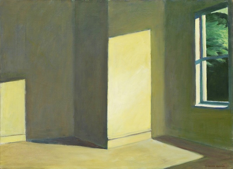 Edward Hopper: Sun in an Empty Room 22x30 Archival Quality Fine Art Print