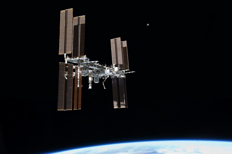 NASA - The ISS Photographed From the Space Shuttle Atlantis STS-135 - Art Print gallery