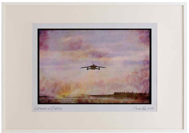 034003 Panavia PA 200 Tornado IDS _ German Air Force Watercolour Picture Frame