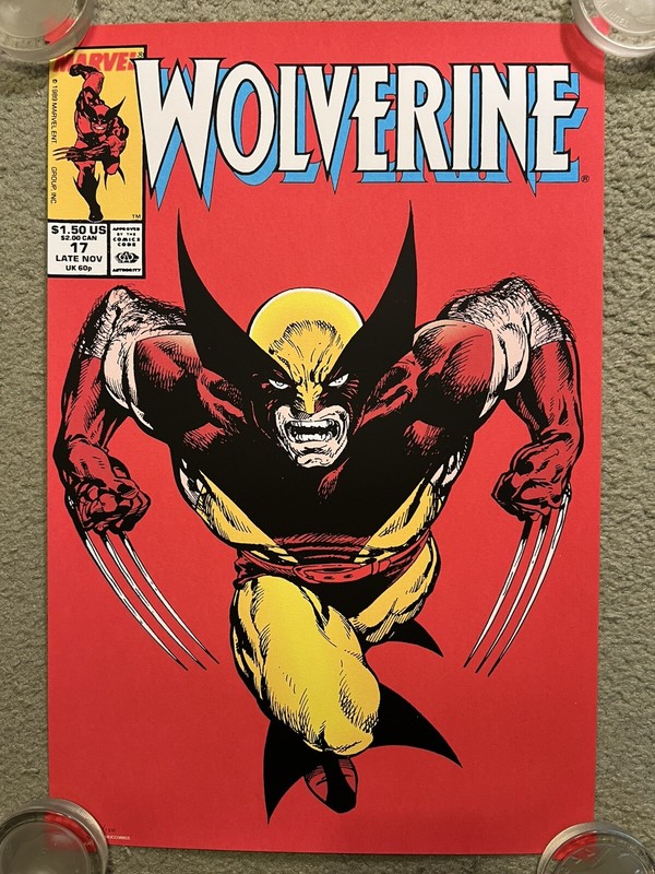 Wolverine #17 Marvel Comics Uncanny X-Men Art Print Poster Mondo John Byrne