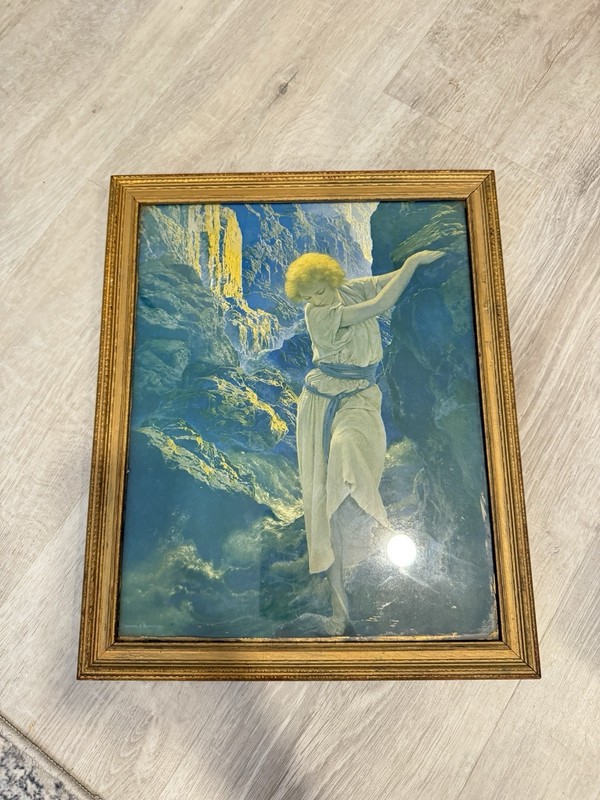 MAXFIELD PARRISH Framed Print THE CANYON