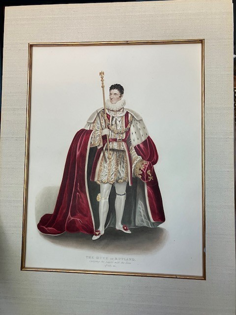 George Naylor Prints - King George IV Coronation