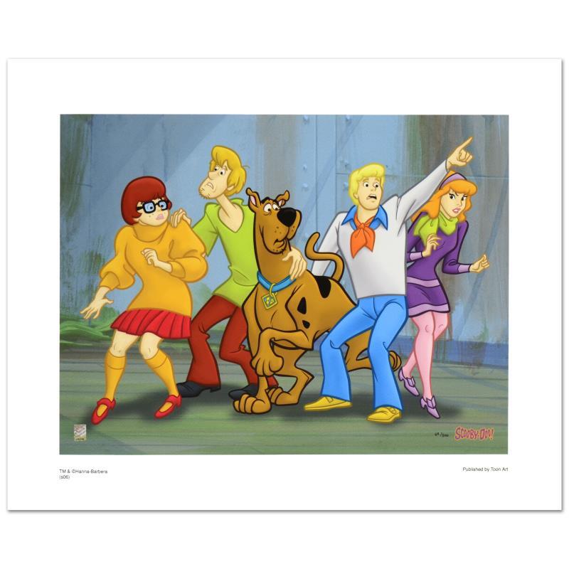 «Scooby & the Gang» Limited Edition Hanna-Barbera Animation Art with COA