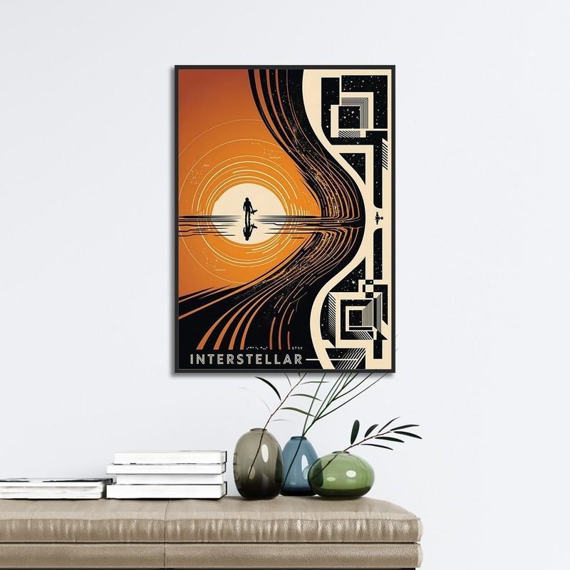Interstellar Movie Poster, Cosmic Adventure Print gallery