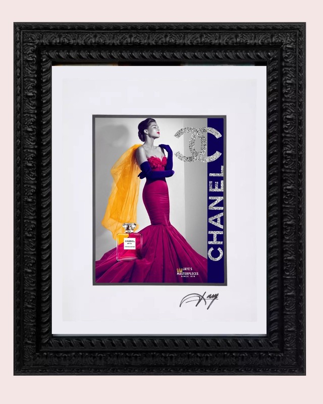 Jaye Metcalfe 11×14 Chanel Number 5 WALL ART