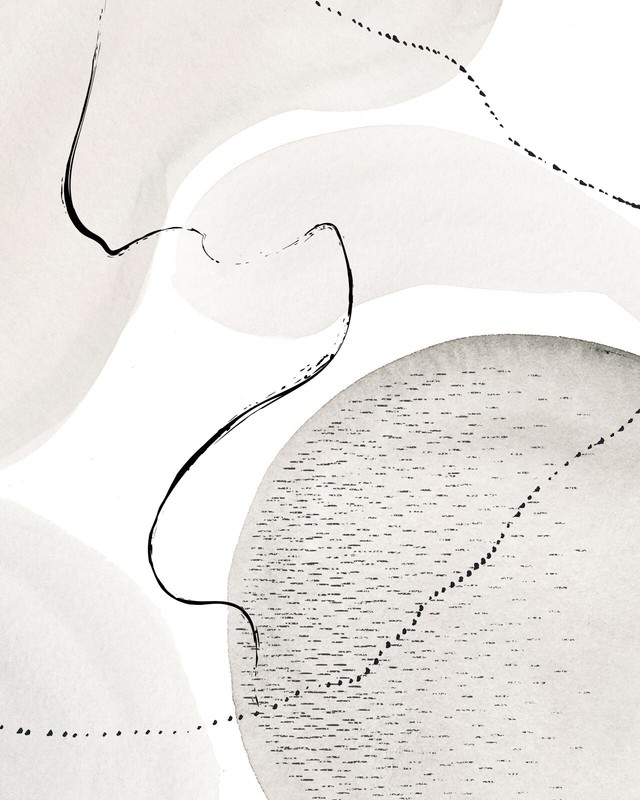 Neutral wall Art Decor Prints Abstract Beige Minimalist Posters Line Art