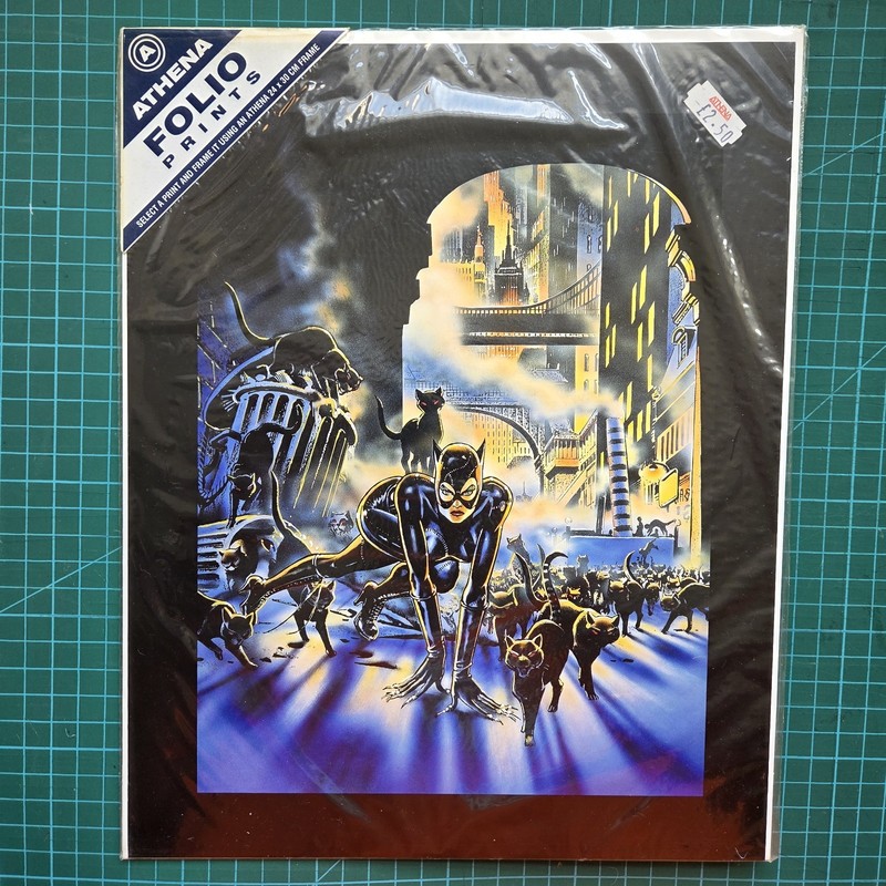 Batman Returns - 6 Sealed Athena Folio Prints - UK exclusive - García‑López 1992 gallery