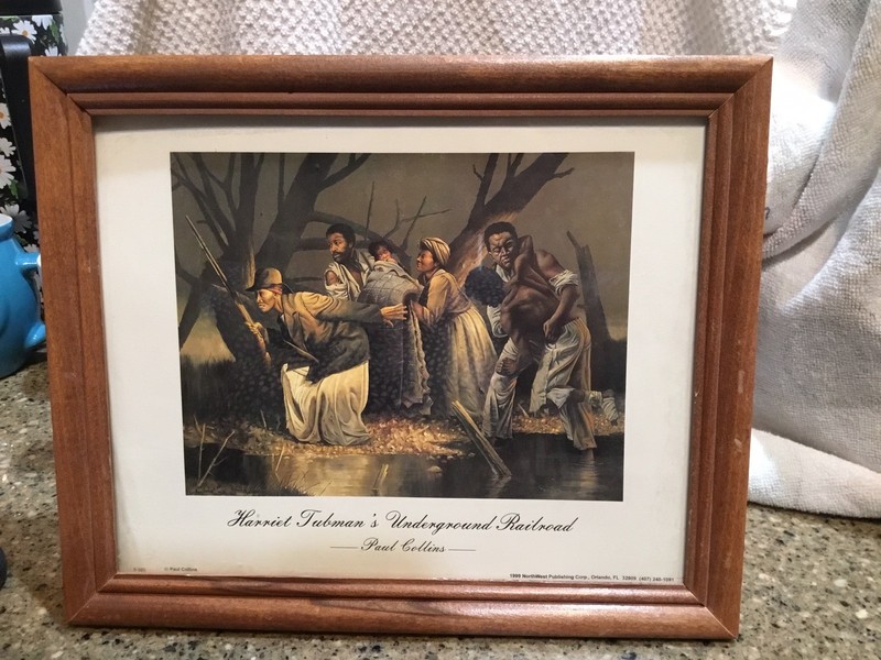 Harriet Tubman’s Underground Railroad 8″ x 10″ Print – Artist Paul Collins 1994