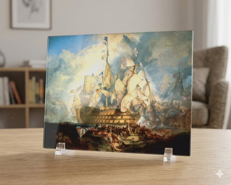 Turner Paintings on Ceramic Tile – Fine Art Décor – You Choose the Art & Size.