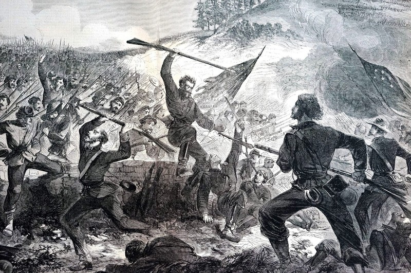 General John Logan Statement 1863 MEN OFF THE NORTHWEST WILL HEW WAY Large Print gallery