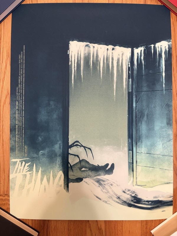 The Thing Mondo Sam Wolfe Connelly Screenprinted Poster