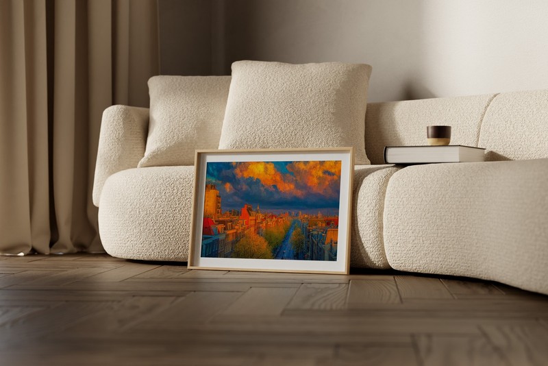 Amsterdam Netherlands 36x24 Giclée Art Print Ltd 1/25 Signed COA Rombley H8 gallery