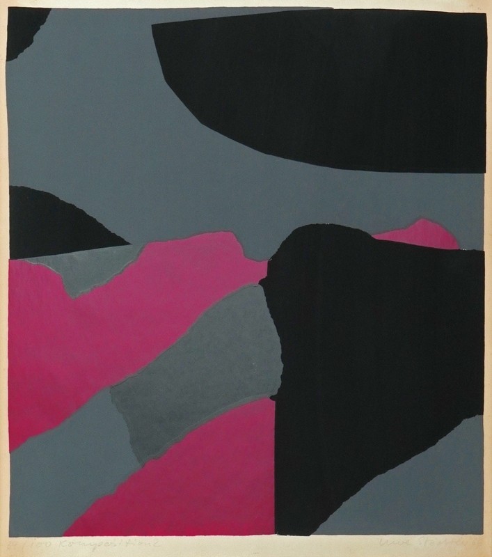 Uwe Städtler 1966 Composition II 34/100 P.Z
