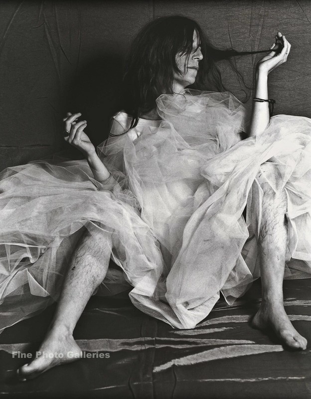 1996 Vintage PATTI SMITH Artist Punk Music Poet BRUCE WEBER Large Format Photo