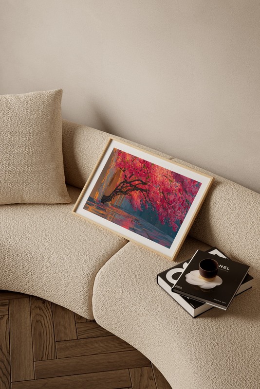 Cherry Blossom Japan 36x24 Giclée Art Print Ltd 1/25 Signed COA Rombley H8 gallery