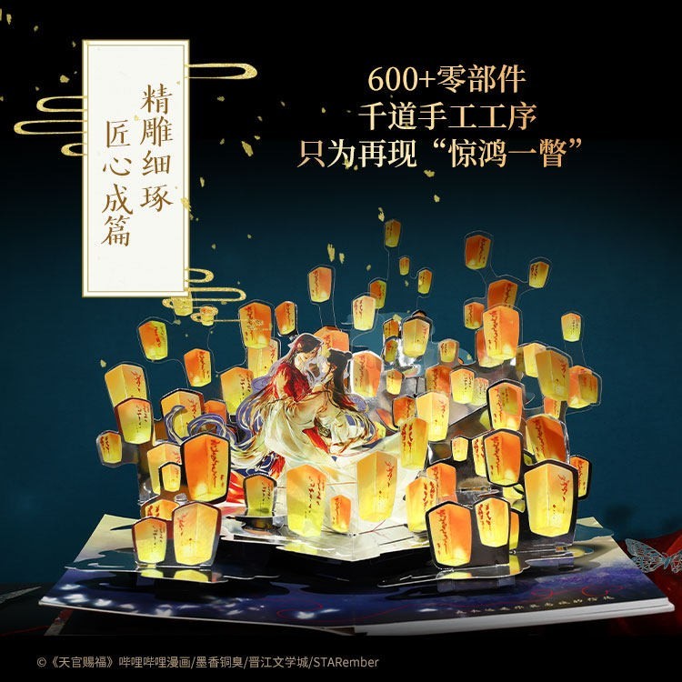 TGCF Heaven Official's Blessing 3D Pop-Up Art Book Limited Collector Edition gallery