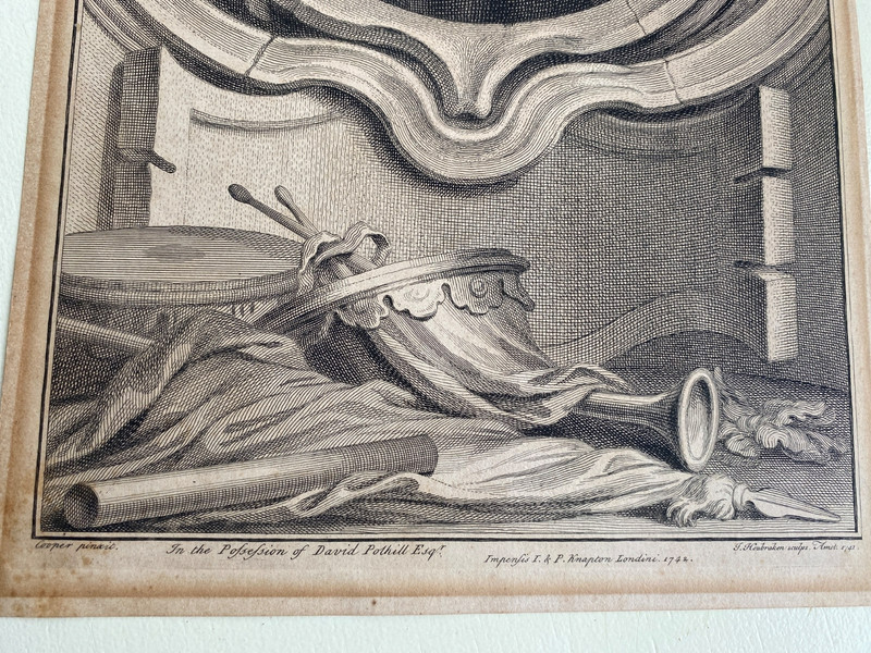 18THC ENGRAVED PORTRAIT PRINT OF GENERAL HENRY IRETON/CROMWELL'S SON IN LAW gallery