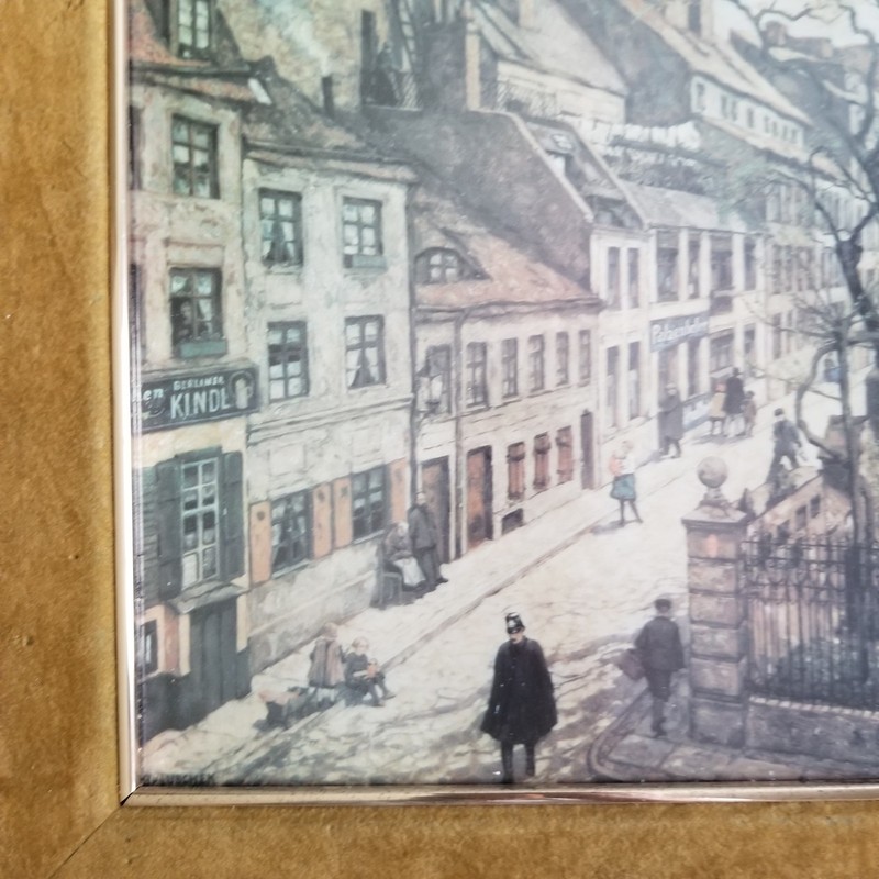 "Waisenstraße-Alt-Berlin" (Orphan Street, Old Berlin) by Hans Baluschek Print gallery
