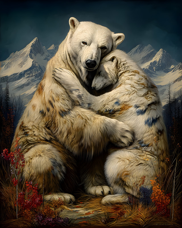 8×10 Wildlife Nature Art Print – 693153873