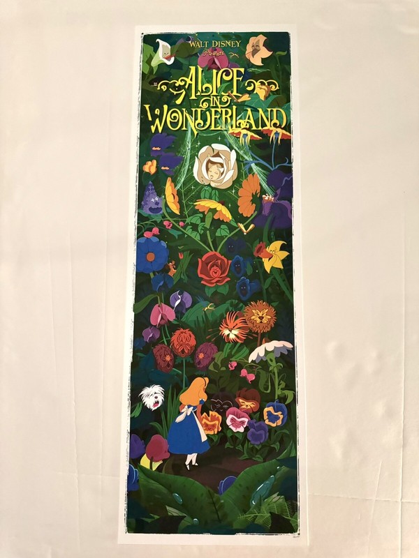 Ben Harman – Disney’s Alice in Wonderland Limited Edition Poster Print #100/175