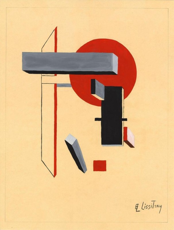 Revolutionary Process : El Lissitzky : 1923 :Archival Quality Art Print