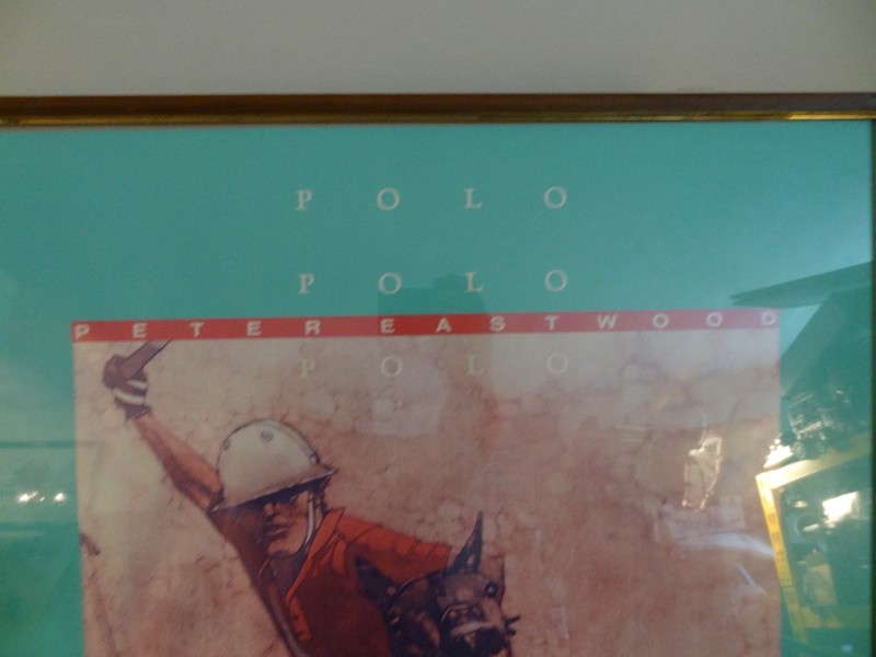 Polo Match Peter Eastwood Framed Poster Glass Covered gallery