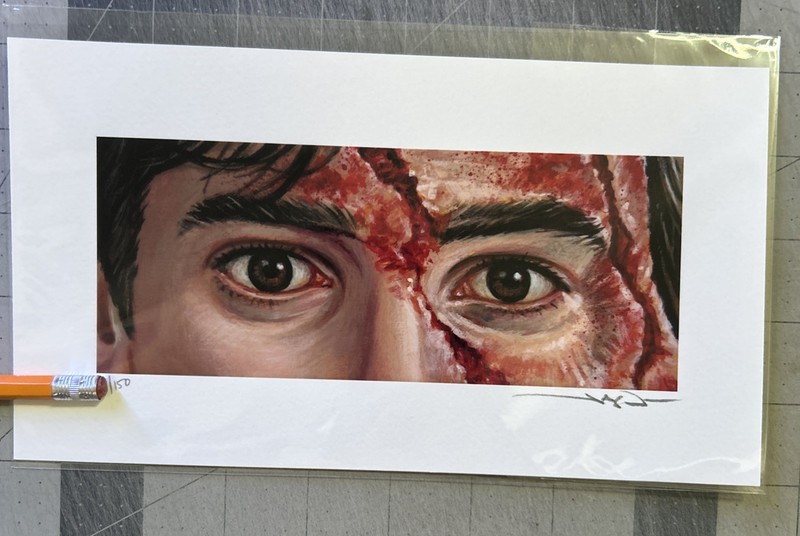 Jason Edmiston Art Print American Werewolf Jack Eyes Without A Face Print /150