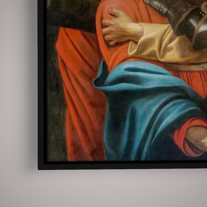 Caravaggio - The Taking of Christ 17Th Century - Art Print on Paper or Canvas gallery
