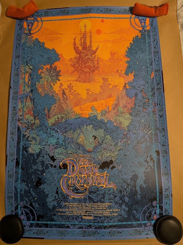 Kilian Eng The Dark Crystal VARIANT LE #/150 Movie Poster Art Screen Print BNG