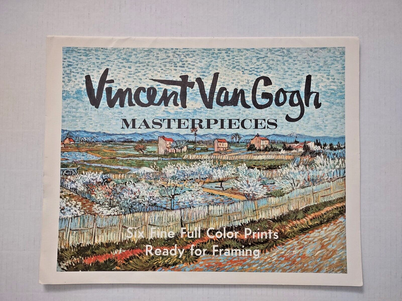 Vincent Van Gogh Masterpieces Complete Set of 6 Prints Penn Prints