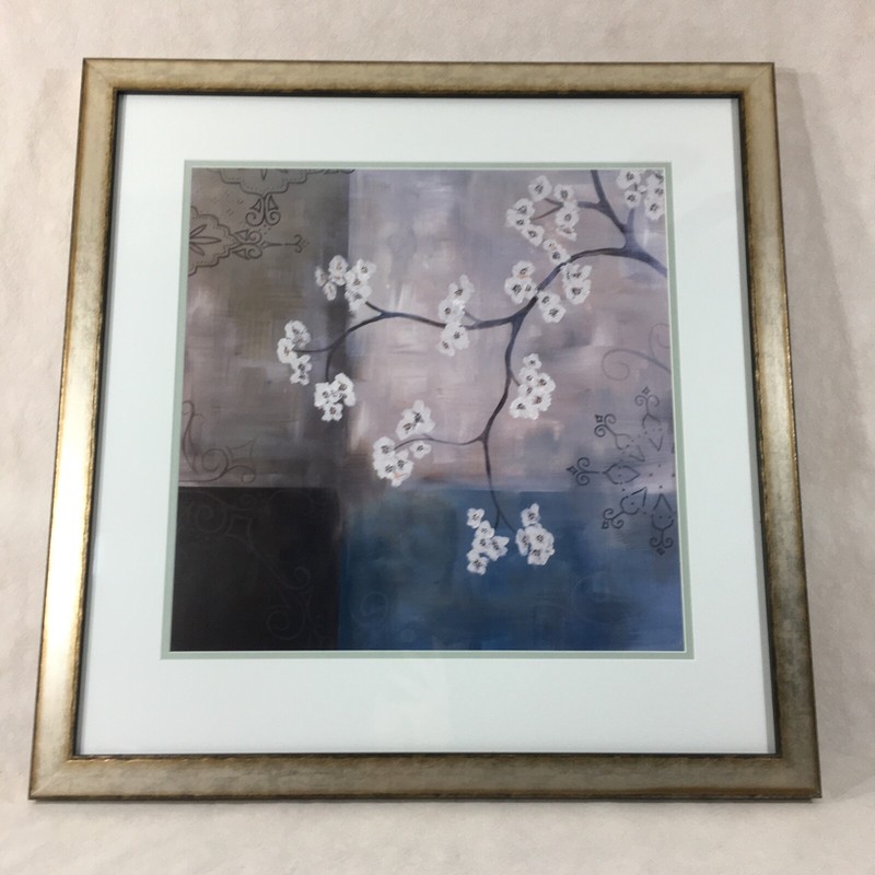 Spa Blossom I & II Laurie Maitland Framed Print 2-Piece Set 26" x 26" Frame gallery