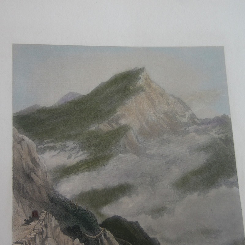 1872 Mount Washington Road White Mountains NH Harry Fenn Engraving Hand Colored gallery