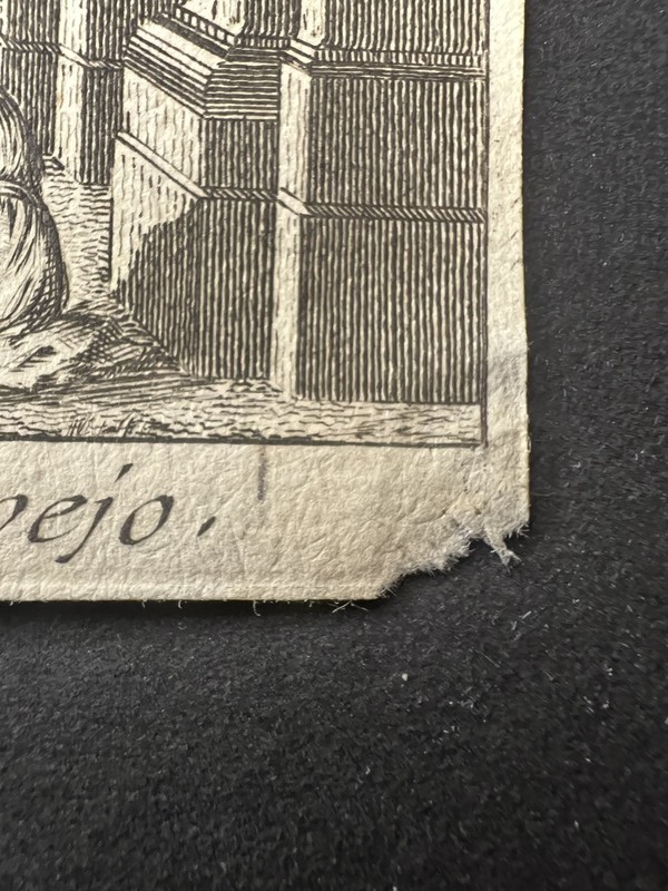 18th Century Architectural Engraving – Entrance to the Theatre of Pompey gallery
