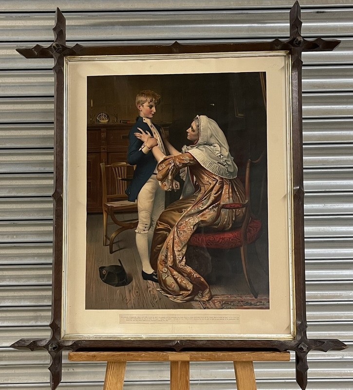 Antique Chromolithograph after George W Joy, published by Cassell, London, 1898