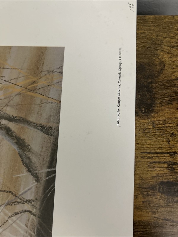 Indian Summer, Maija, 1993, 26 1/2 X 32, S/N#754/950, Image 22 1/2 x 27 1/2, New gallery
