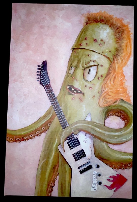 SQUIDBILLIES Art Prints Adult Swim Cartoon Network Early Rusty Lil Granny x/150 gallery